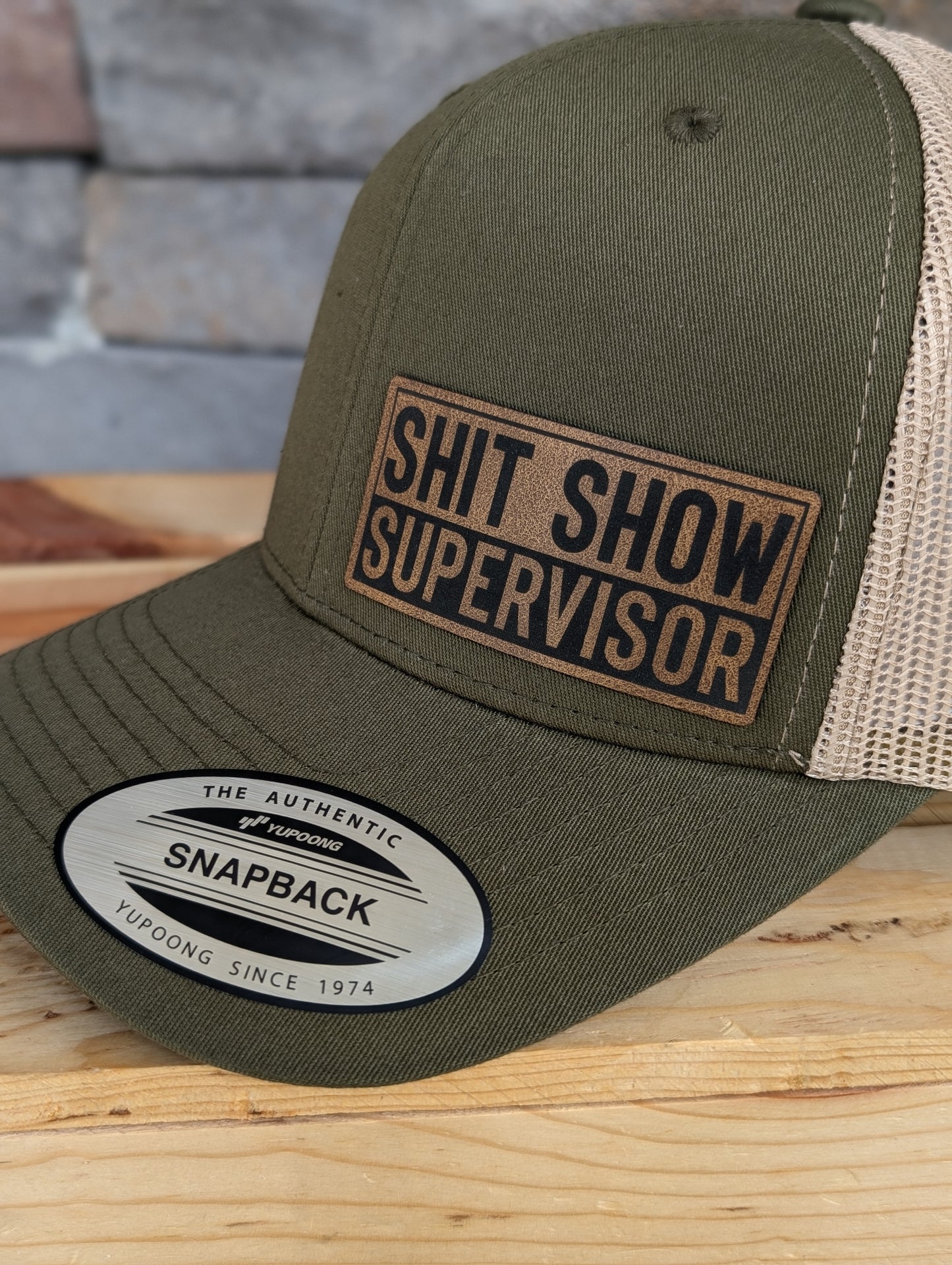Shit Show Supervisor Snapback Hat