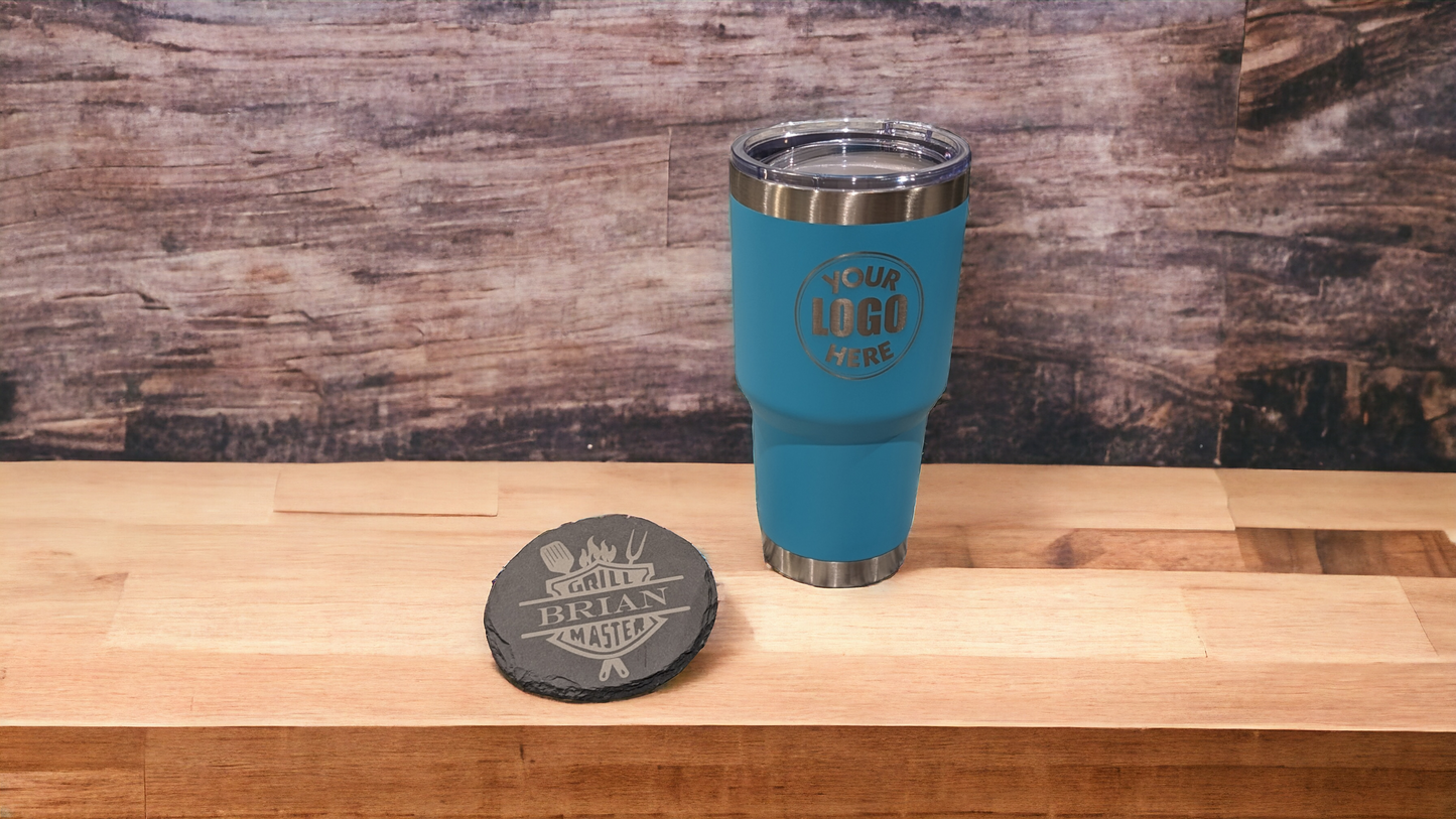 Custom Grill Master Slate Coaster