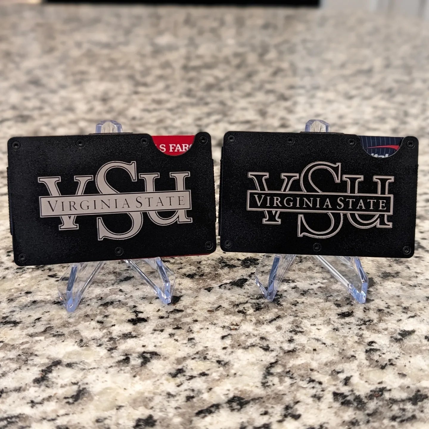 Customizable Metal Wallet with Money Clip