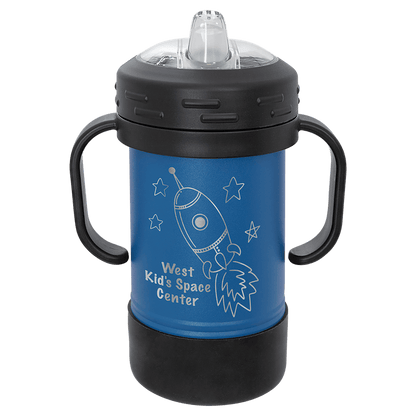 Laser Engraved Sippy Cup - 10oz