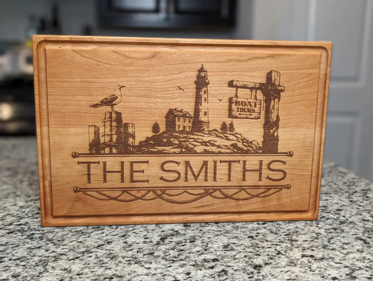 Personalized Butcher Block