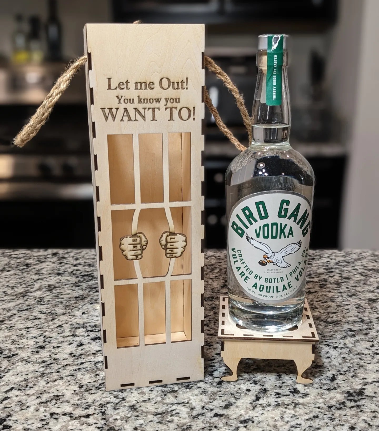 "Let Me Out" Bottle Gift Box