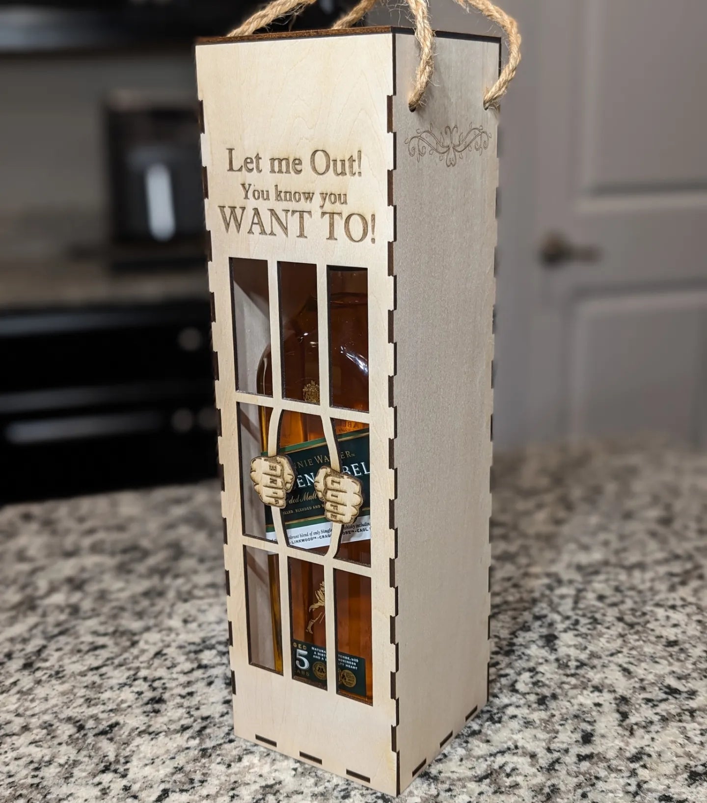 "Let Me Out" Bottle Gift Box