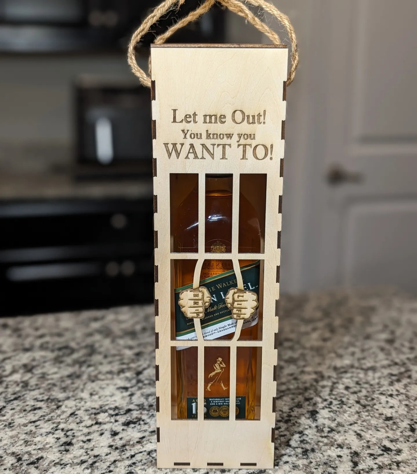 "Let Me Out" Bottle Gift Box