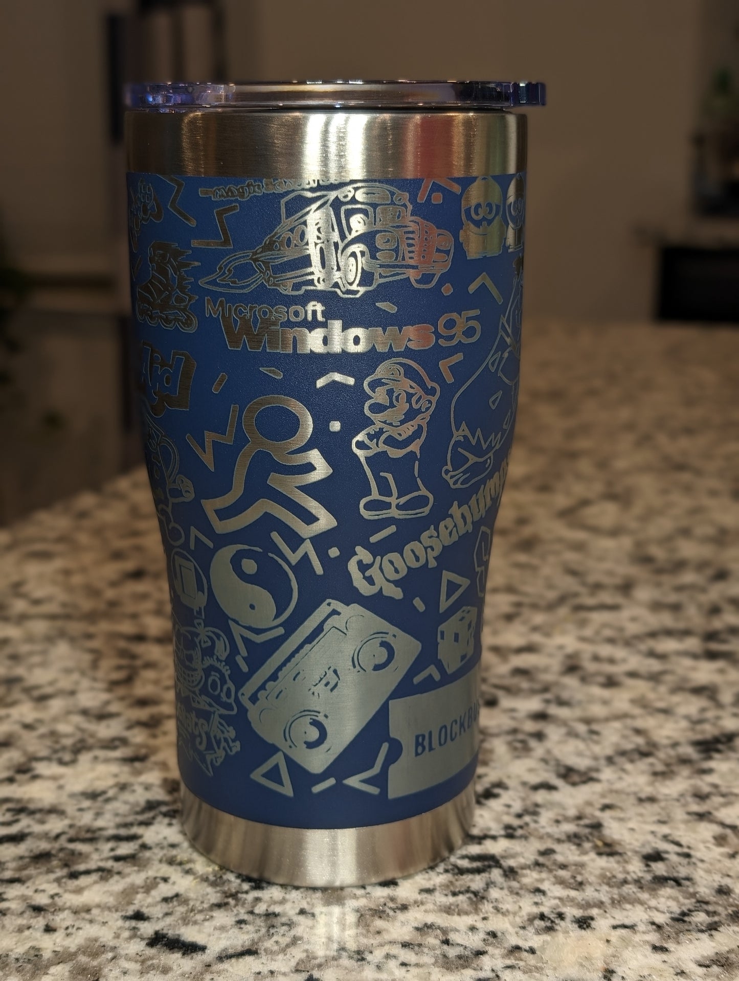 90's Themed 20oz Tumbler