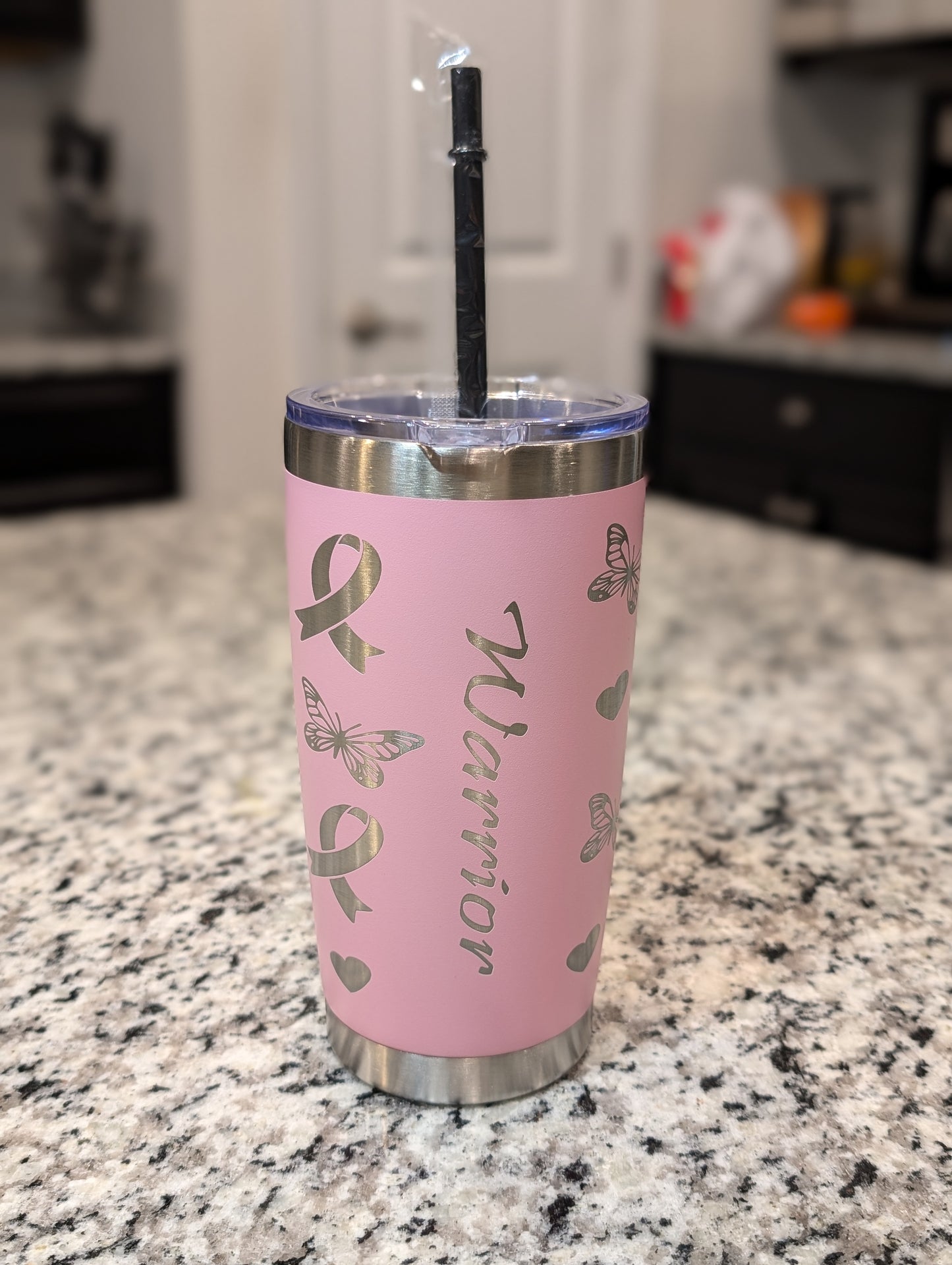 20oz Breast Cancer Awareness Tumbler