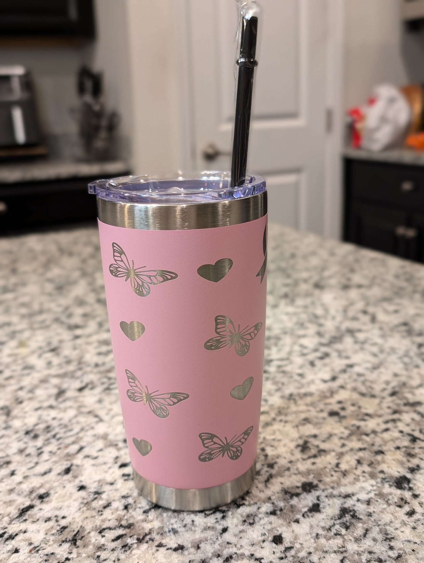 20oz Breast Cancer Awareness Tumbler