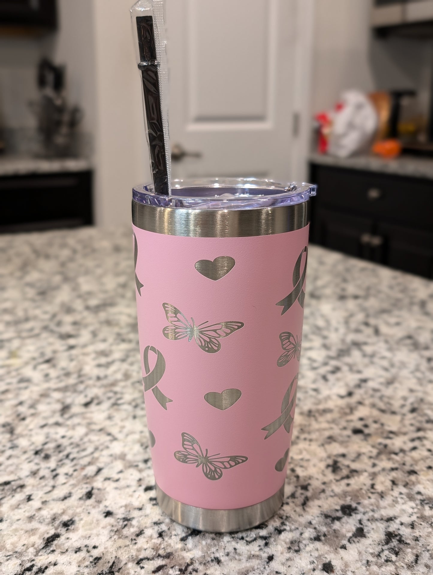 20oz Breast Cancer Awareness Tumbler