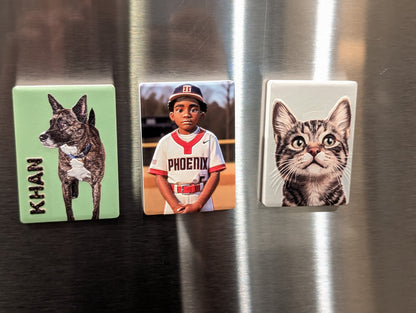 3D Relief Fridge Magnets