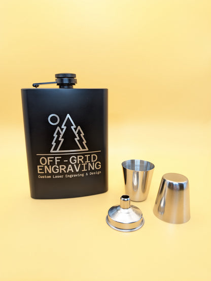 8oz Stainless Flask