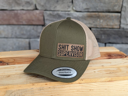 Shit Show Supervisor Snapback Hat
