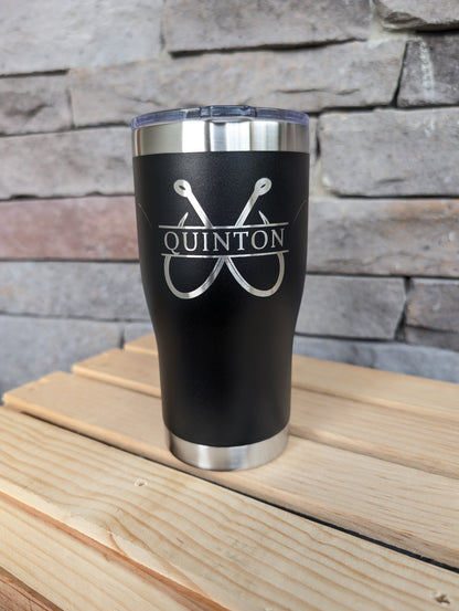 "Reel Cool Dad" Customizable Fishing Tumbler