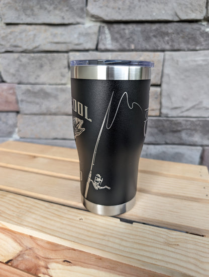 "Reel Cool Dad" Customizable Fishing Tumbler