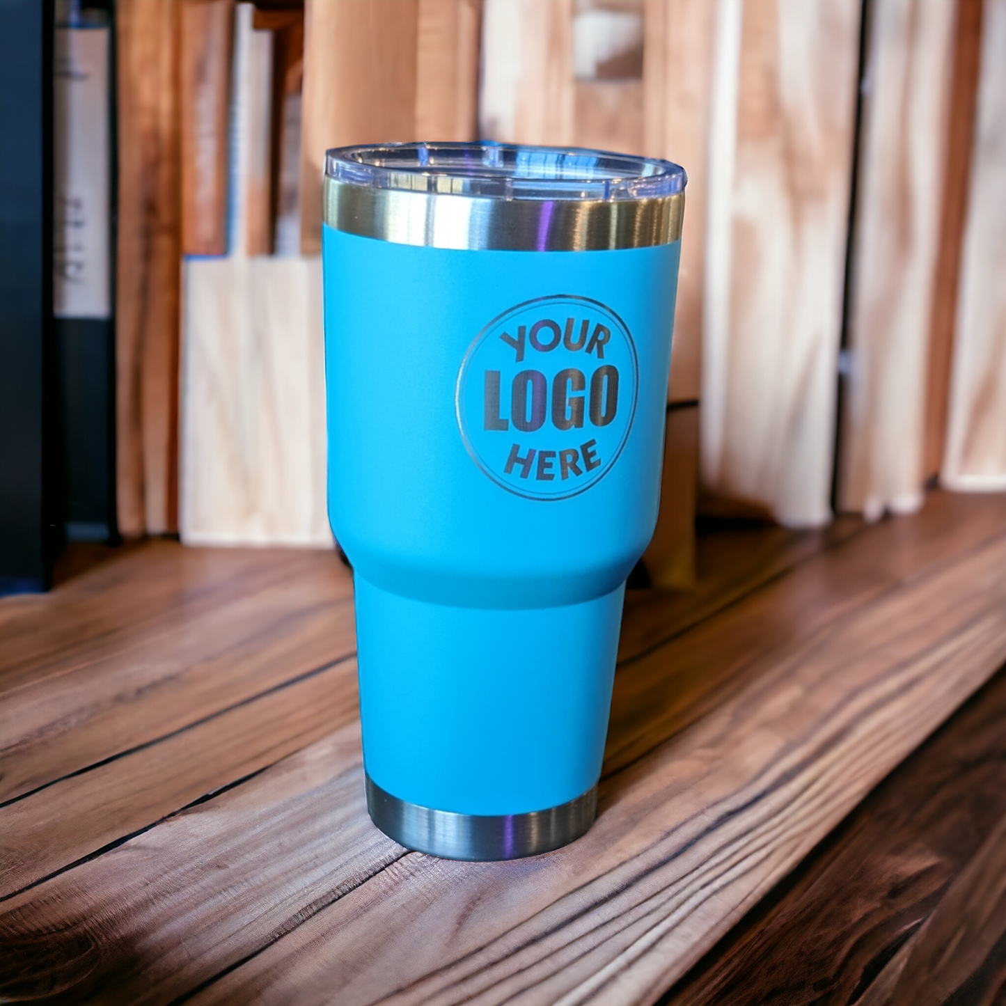 Custom 30oz Stainless Steel Tumbler (Single Logo)