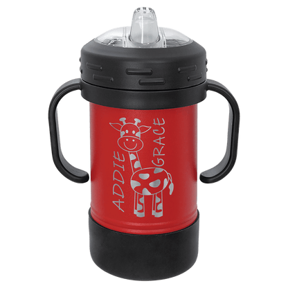 Laser Engraved Sippy Cup - 10oz