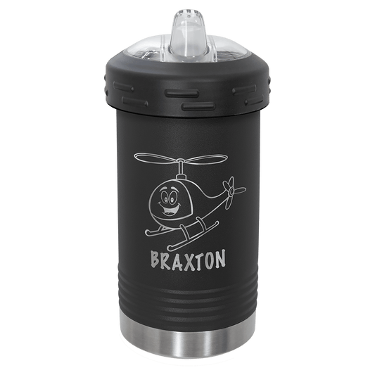 Laser Engraved Sippy Cup - 10oz