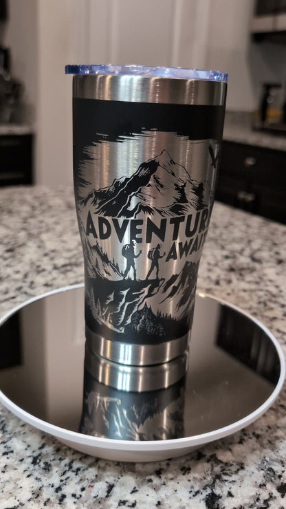 20oz Adventure Awaits Tumbler