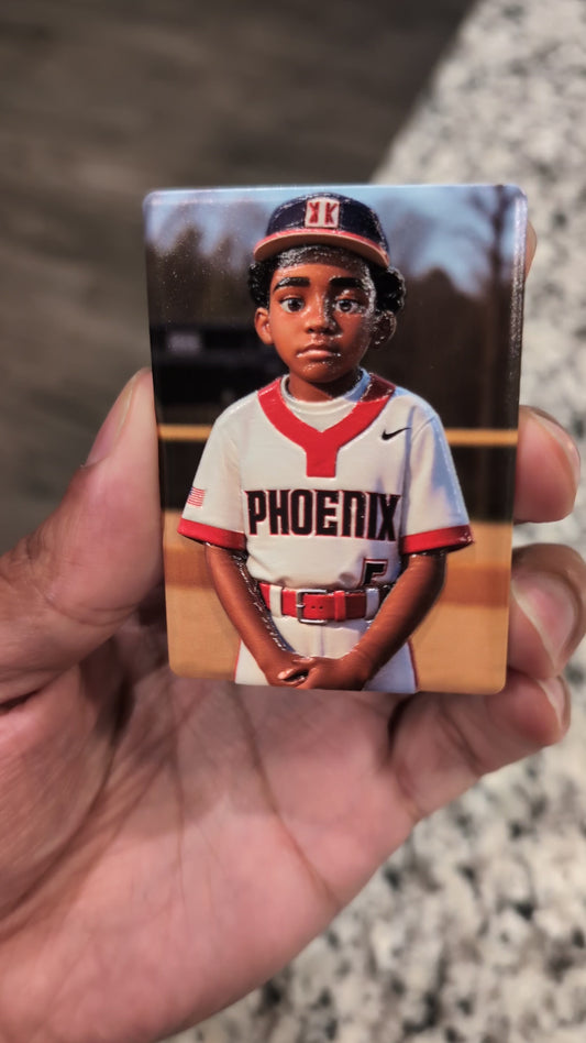 3D Relief Fridge Magnets