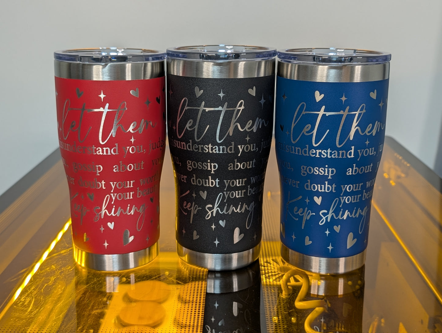 "Let Them" Every Day Affirmation Tumbler